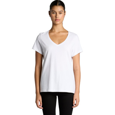 Wo’s Maple V Neck Tee