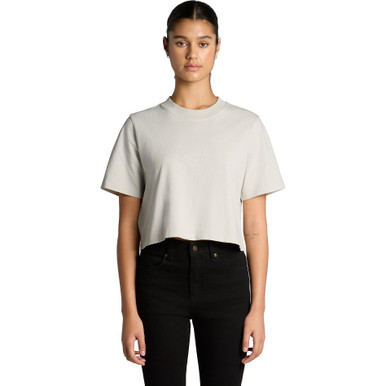 Wo’s Heavy Faded Crop Tee