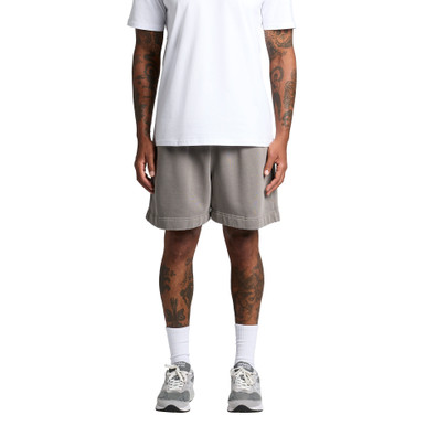 Relax Faded Track Shorts 18″