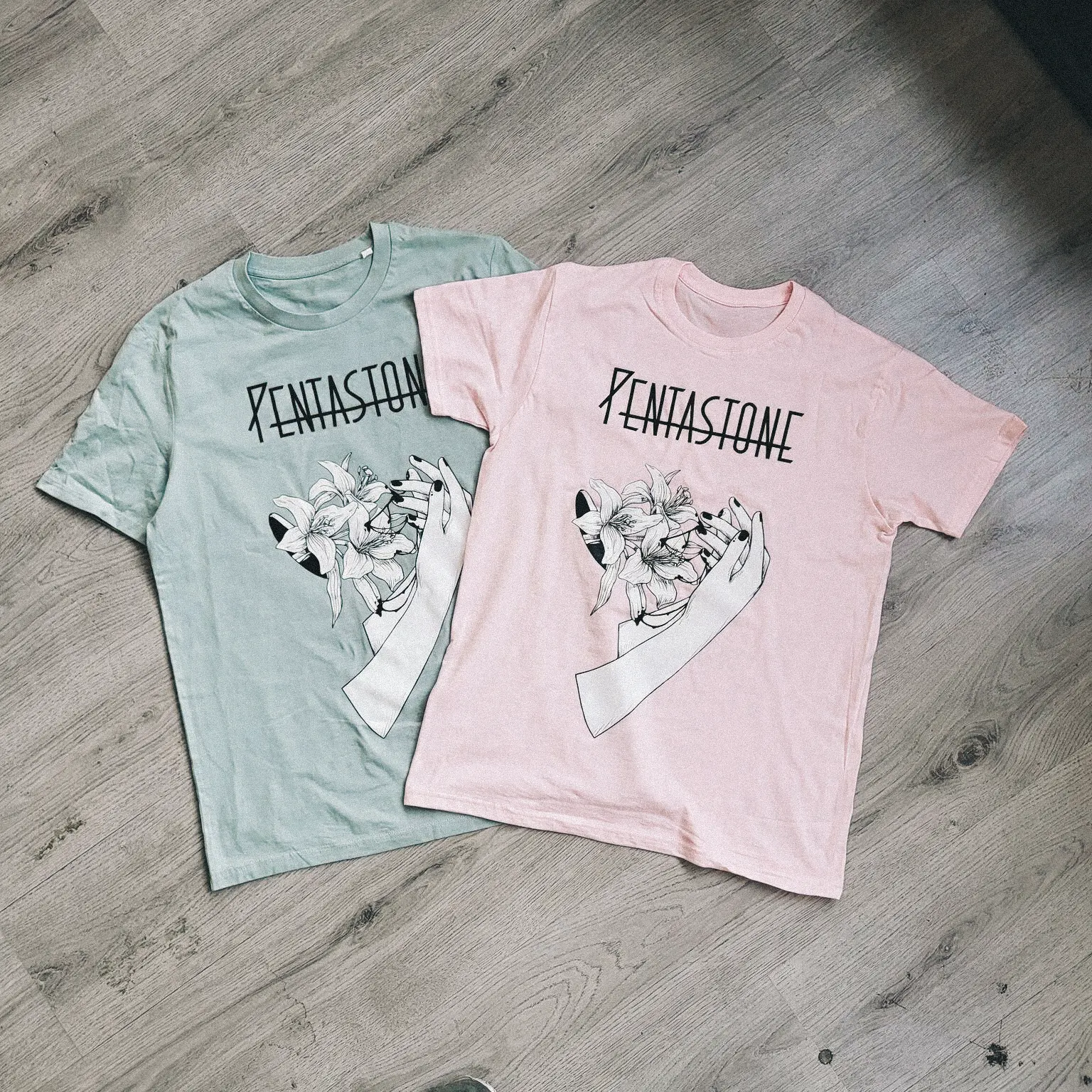 Siebdruck auf Creator T-Shirts für Pentastone