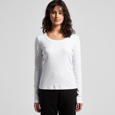 Wo’s Organic Baby Rib L/S Tee