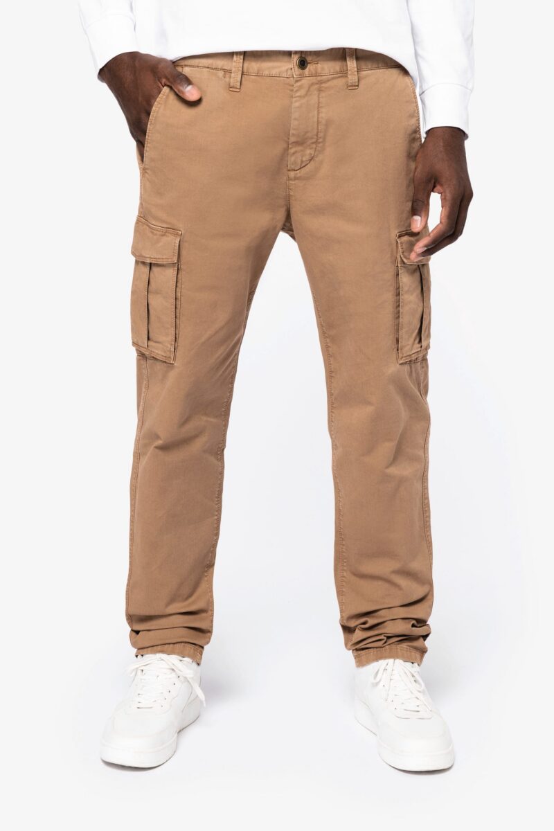 Ausgewaschene Cargohose für Herren
