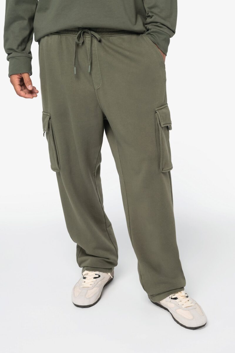 Cargohose aus verwaschenem French Terry für Herren