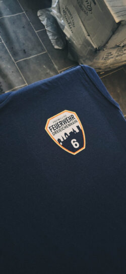 Siebdruck für Feuerwehr Dreieichenhain