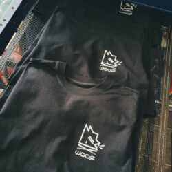 Siebdruck für Woof Tattoo